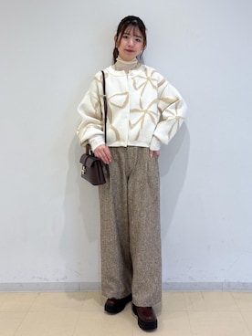 「ブルべ夏」｜yukm22さん（レディース・163cm）の秋コーディネート