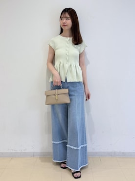 「アイテム（パンツ）」を使った、yukm22さん（レディース・163cm・20代）の夏コーディネート