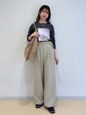 「VIS（ビス）のアイテム」を使った、yukm22さん（レディース・163cm）の秋コーディネート
