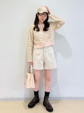 「VIS」｜「アイテム（キャップ）」を使った、yukm22さん（レディース・163cm）の秋コーディネート
