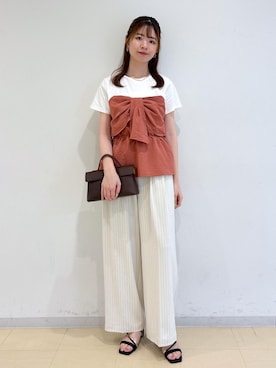 yukm22さん（レディース・163cm）の夏コーディネート