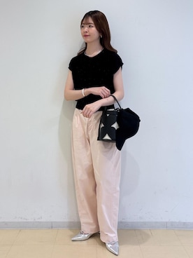 「アイテム（パンプス）」を使った、yukm22さん（レディース・163cm）の夏コーディネート