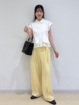 「お仕事コーデ」｜yukm22さん（レディース・163cm）の夏コーディネート