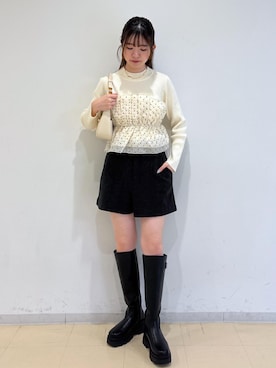 「VIS（ビス）のアイテム」を使った、yukm22さん（レディース・163cm）の秋コーディネート