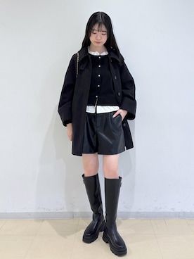 yukm22さん（レディース・163cm）の冬コーディネート