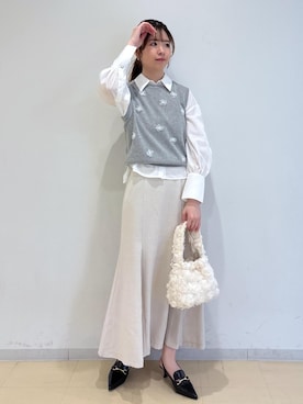 「VIS（ビス）のアイテム」を使った、yukm22さん（レディース・163cm）の春コーディネート