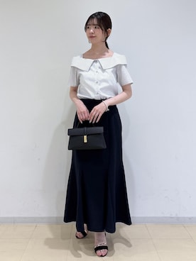 「VIS（ビス）のアイテム（アクセサリー）」を使った、yukm22さん（レディース・163cm）の夏コーディネート