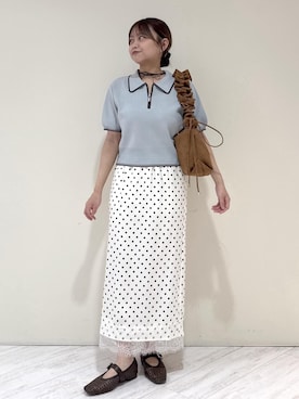 「ストレート」｜コウさん（レディース・152cm）の夏コーディネート