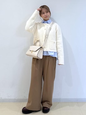 「VIS（ビス）のアイテム」を使った、コウさん（レディース・153cm）の秋コーディネート