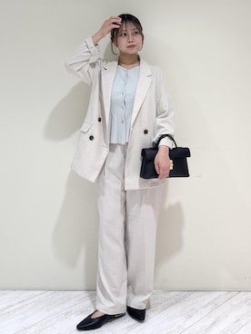 「VIS（ビス）のアイテム（トップス）」を使った、コウさん（レディース・152cm）の春コーディネート