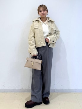 「VIS（ビス）のアイテム」を使った、コウさん（レディース・153cm）の秋コーディネート