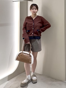 「MARY QUANT（マリークワント）のアイテム」を使った、コウさん（レディース・152cm）の秋コーディネート