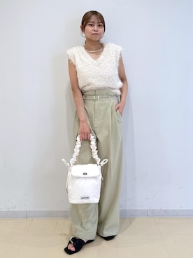 「VIS（ビス）のアイテム」を使った、コウさん（レディース・153cm）の夏コーディネート