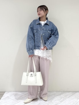 コウさん（レディース・152cm）の春コーディネート