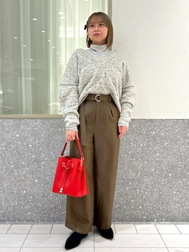コウさん（レディース・153cm・10代）の冬コーディネート