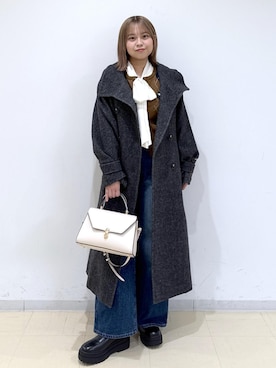 「VIS（ビス）のアイテム」を使った、コウさん（レディース・153cm）の秋コーディネート