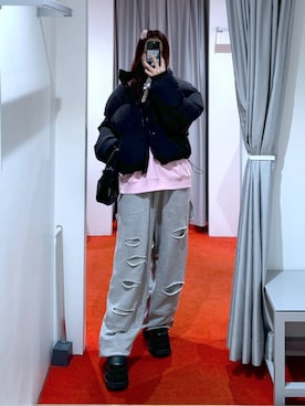 「NOT4NERD（ノットフォーナード）のアイテム」を使った、ﾕｷﾉさん（レディース・158cm）の秋コーディネート