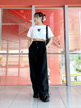 「LIFE WORK（ライフワーク）のアイテム（トップス）」を使った、ﾕｷﾉさん（レディース・158cm）の秋コーディネート