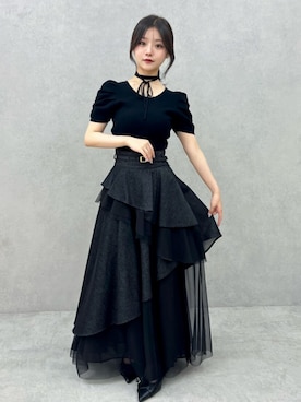 「アイテム（ニット/セーター）」を使った、MAYUさん（骨格ストレート・レディース・150cm）の夏コーディネート