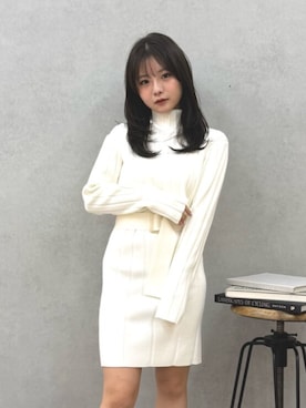 「RESEXXY（リゼクシー）のアイテム（ワンピース）」を使った、MAYUさん（レディース・150cm）の秋コーディネート