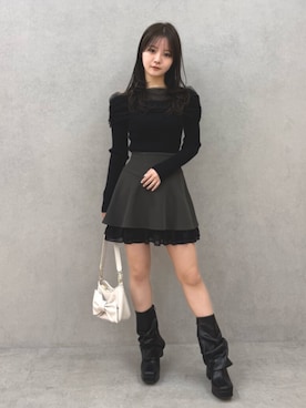 MAYUさん（レディース・150cm）の冬コーディネート