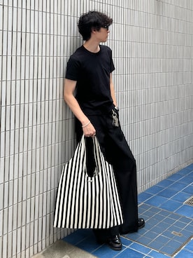 「アイテム（ローファー）」を使った、keita_earthさん（メンズ・176cm）の夏コーディネート