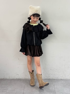 おひなさん（キッズ・130cm）の秋コーディネート