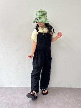 「アイテム（Tシャツ/カットソー）」を使った、おひなさん（キッズ・130cm）の夏コーディネート