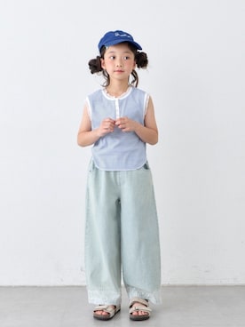 「アイテム（トップス）」を使った、おひなさん（キッズ・130cm）の秋コーディネート