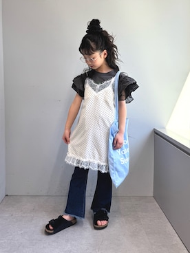 おひなさん(キッズ・130cm)の夏コーディネート
