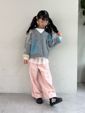 おひなさん（キッズ・130cm）の秋コーディネート