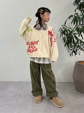 「CIAOPANIC TYPY（チャオパニックティピー）のアイテム」を使った、おひなさん（キッズ・130cm）の秋コーディネート
