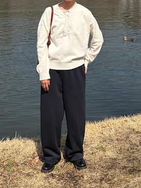 「Fano Studios（ファノ ストゥディオズ）のアイテム」を使った、もこりんさん（レディース・163cm）の春コーディネート