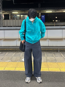 「ブルー」｜もこりんさん（レディース・163cm）の春コーディネート