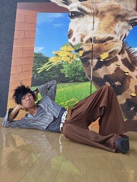 「アイテム（パンツ）」を使った、すくもだけんたさん（メンズ・173cm）の夏コーディネート