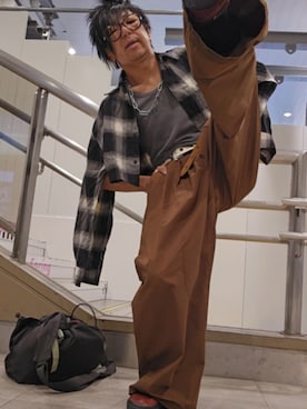 すくもだけんたさん（骨格ウェーブ・メンズ・173cm）の秋コーディネート