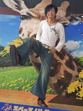「アイテム（トップス）」を使った、すくもだけんたさん（メンズ・173cm）の夏コーディネート