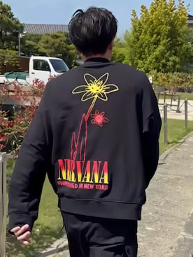 「黒コーデ」｜keop598さん（メンズ・168cm）の秋コーディネート