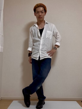 「HAMILTON（ハミルトン）のアイテム」を使った、TAKA-こうめい-さん（メンズ・167cm）の夏コーディネート