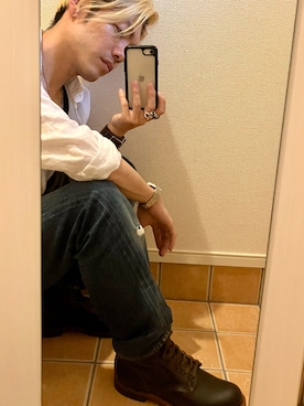 「レッドウィング」｜TAKA-こうめい-さん（メンズ・167cm）の夏コーディネート