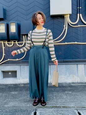 あり子さん（レディース・148cm）の秋コーディネート