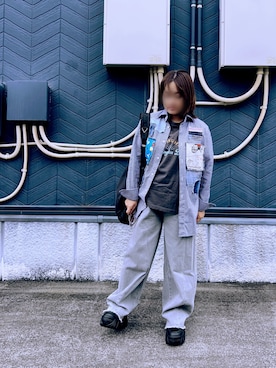 「CREARE -LINO-（クレアーレリノ）のアイテム」を使った、あり子さん（レディース・148cm）の秋コーディネート