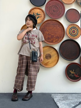 あり子さん（レディース・148cm）の秋コーディネート