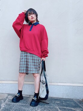 あり子さん(レディース・148cm)の秋コーディネート