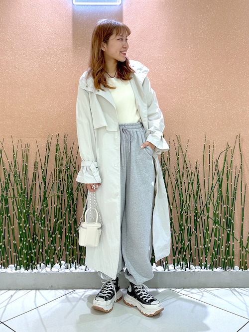 w closet（ダブルクローゼット）の「ハイネックナイロンロング