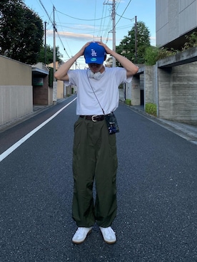 「HIGHTIDE（ハイタイド）のアイテム」を使った、タクさん（メンズ・172cm）の夏コーディネート