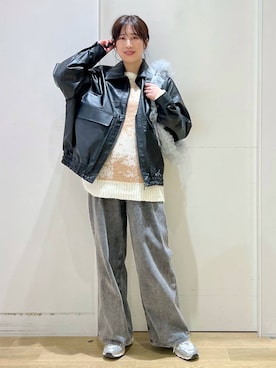 ハラミさん（レディース・167cm）の冬コーディネート