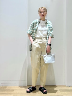 ハラミさん(レディース・167cm)の夏コーディネート