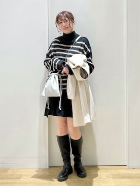 ハラミさん(レディース・167cm)の冬コーディネート