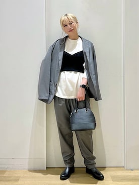 「コスメ」｜ハラミさん（レディース・167cm）の秋コーディネート